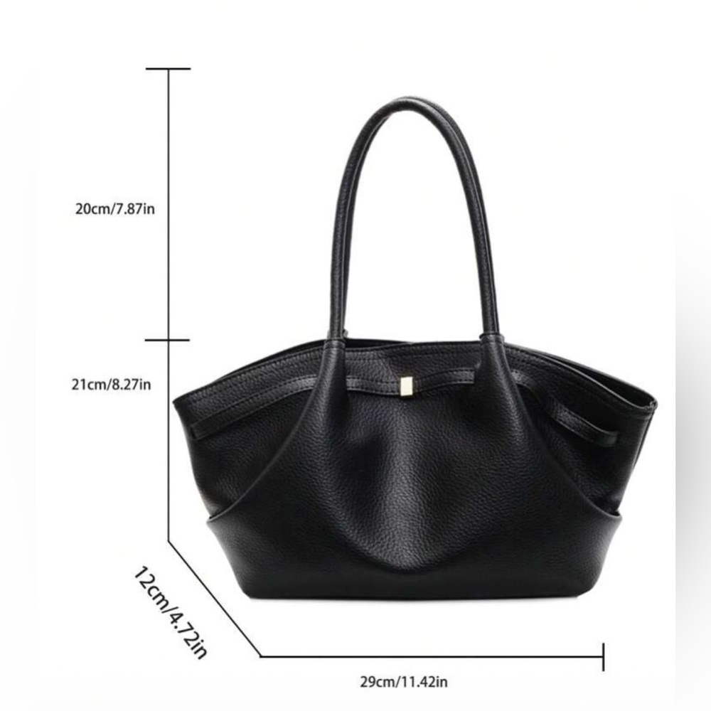 Dumpling ๐ Black Shoulder bag, NWOT - Picture 7 of 7